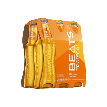Bebida Mista 269ml Beats Long Neck Tropical 360-4