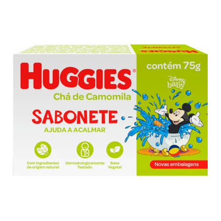 SABONETE HUGGIES(EX MONICA) CAMOMILA 75G