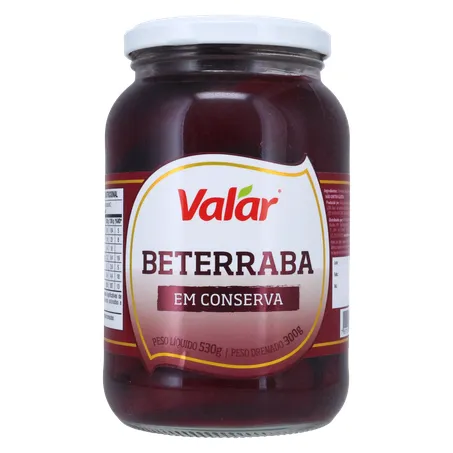 Beterraba valar 330g 360-0