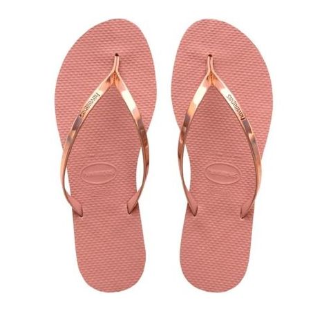 SANDALIA HAVAIANAS YOU METALLIC ROSA CROCUS N°35-36