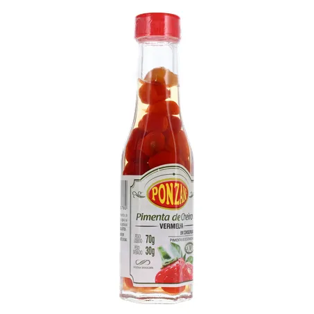 PIMENTA DE CHEIRO VERMELHA EM CONSERVA PONZAN 30G 360-33