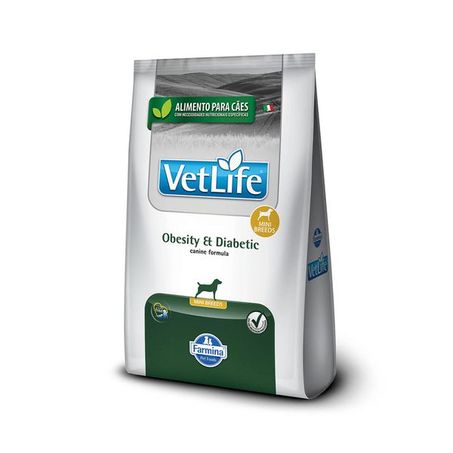 Ração Vet Life para Cães Obesity Mini 10,1Kg