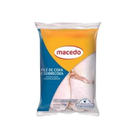 FILE DE COXA E SOBRECOXA MACEDO 1KG IQF CONG