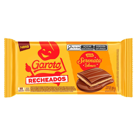 CHOC.GAROTO SERENATA RECH.CAST