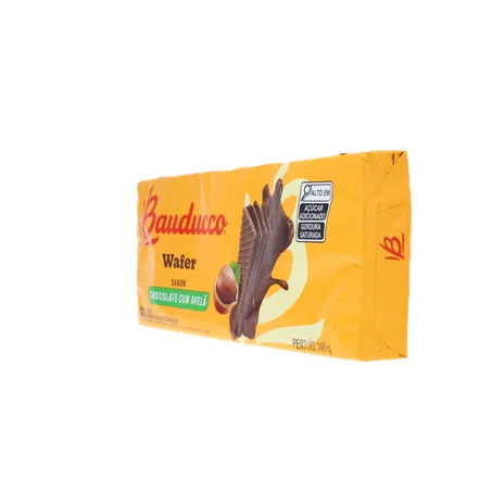 Biscoito Wafer Bauducco Chocolate Avelã 140g 360-6