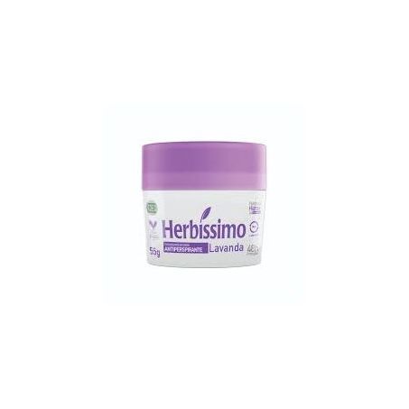 Desodorante creme herbíssimo lavanda 55g