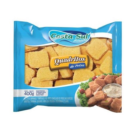 Empanado costa sul quadritos tilapia 400g