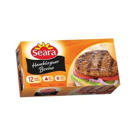 Hamb seara 672g bovino