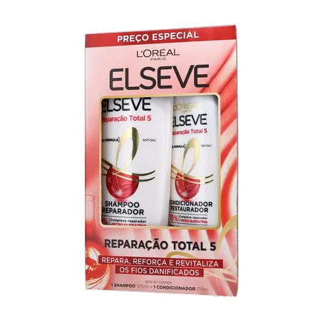 KIT ELSEVE RT5 SHAMPOO 375ML + CONDICIONADOR 170ML 360-1