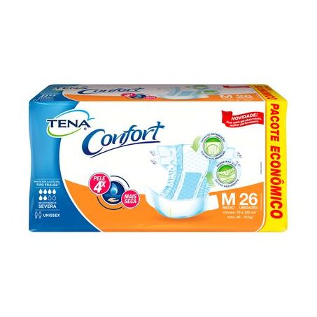 Fralda Geriátrica Biofral Confort Mega Midade 26UN