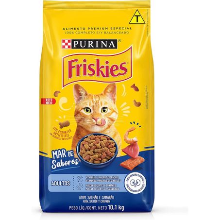 Racao Friskies 850g Mar De Sabores