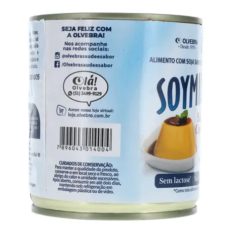 Alimento À Base de Soja Soymilke Sabor Leite Condensado Sem Lactose Lata 330gr 360-29