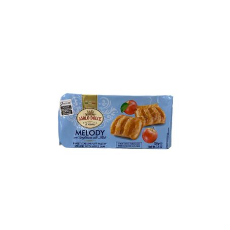 Biscoito asolo dolce melody geleia maca 100g