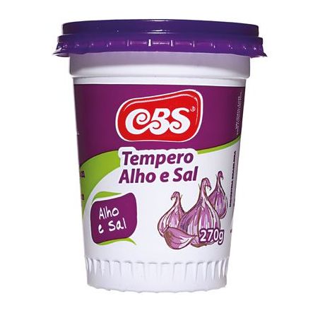 TEMPERO CBS ALHO E SAL 270 GR                     