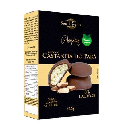 Seu Divino Biscoito Castanha Do Pará 120G