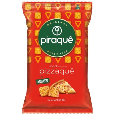 Salgadinho piraque 100g pizzaque