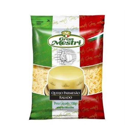 Queijo parmesão gran mestri ralado 100g