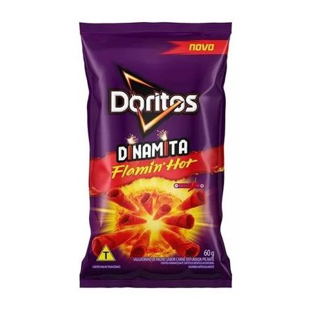 Salgadinho doritos dinamita flamín hot 60g