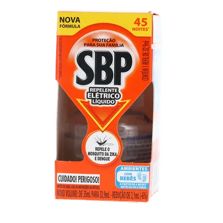 Inseticida Elétrico 45 Noite Sbp Mult Rf 35ml 360-1