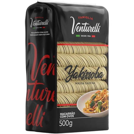 Massa com Ovos Familia Venturelli 500g - Yakissoba