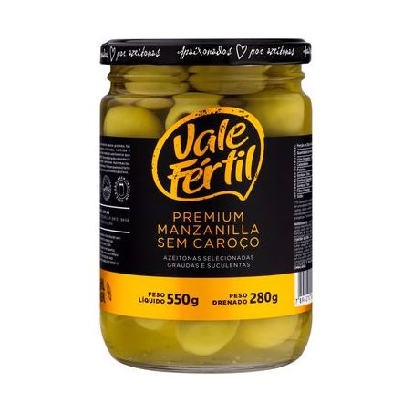 Azeitona manz prem s/ca vale fertil 280g