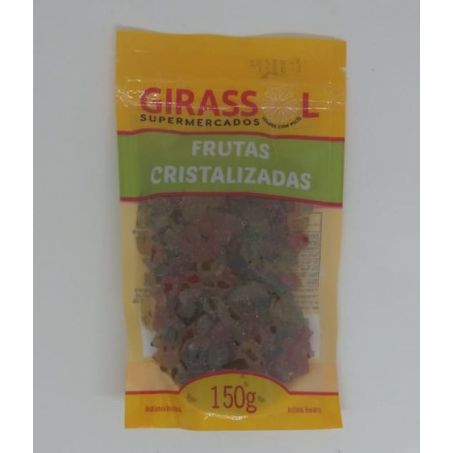 FRUTAS GIRASSOL CRISTALIZADAS 150G