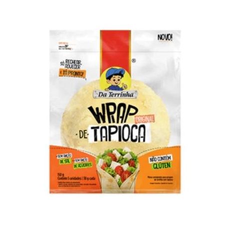 WRAP DA TERRINHA 150G TAPIOCA