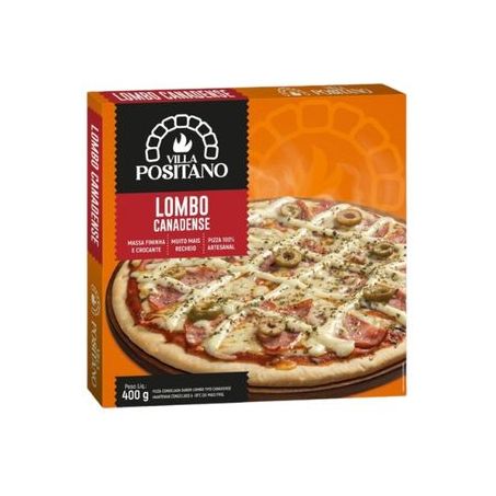Pizza Villa Positano Sabor Lombo 400g