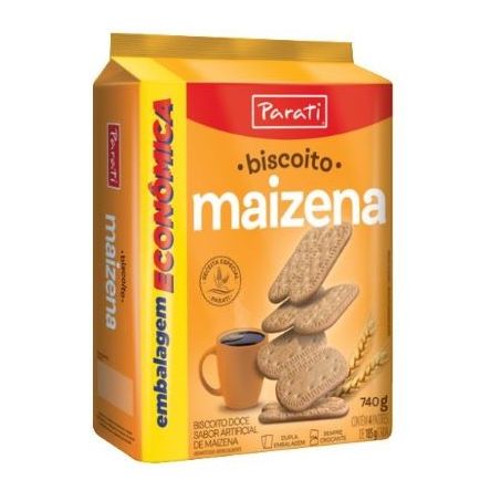 BISCOITO MAIZENA PARATI 740G