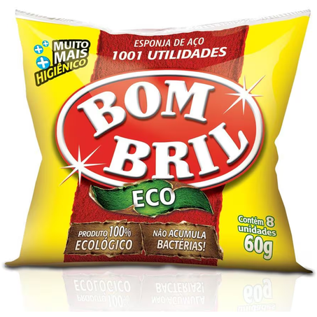 LÃ DE AÇO BOMBRIL ECO 60G