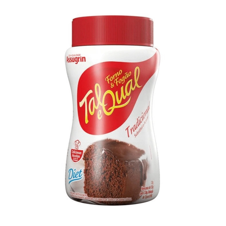ADOÇANTE PÓ TAL&QUAL FORNO&FOGÃO 120G