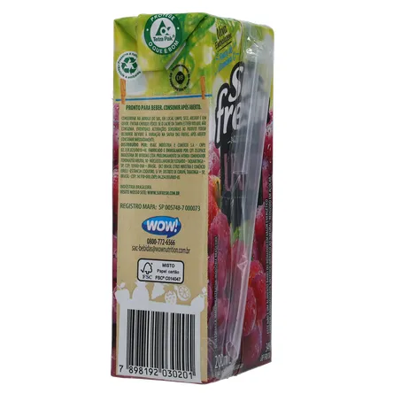 Suco de uva sufresh 200ml 360-12