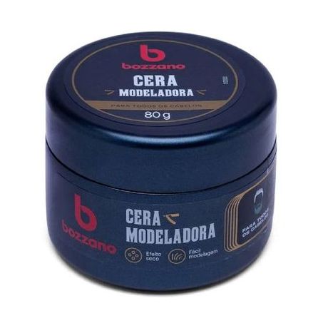 Cera Modeladora Bozzano para Todos os Cabelos Pote 80gr