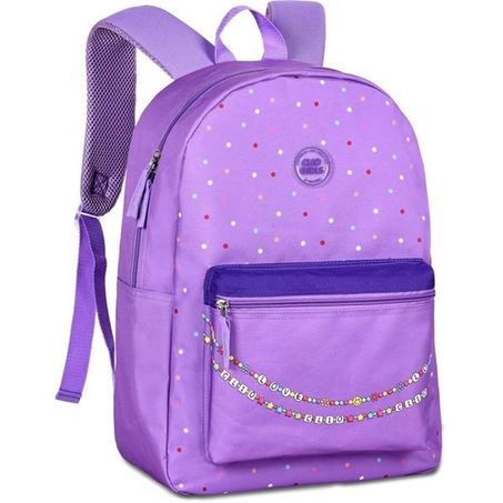Mochila clio girls com micangas sortido