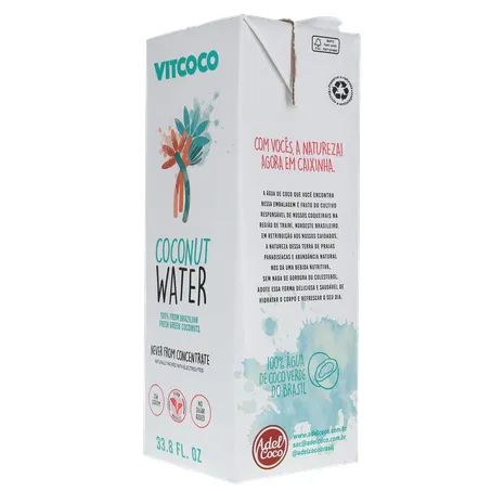 Agua de coco vitcoco 1l 360-23
