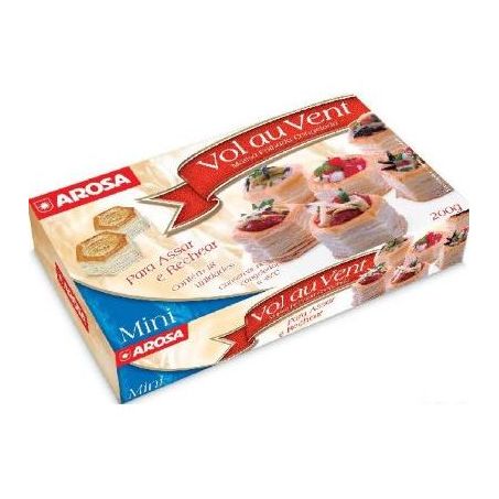 Vol-au-vent sextavado arosa 200g