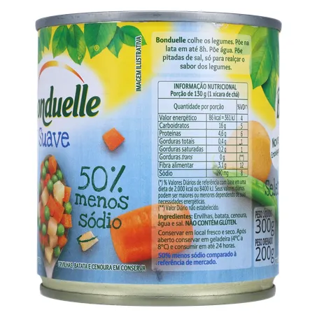 Seleta bonduelle suave lt 200g 360-6