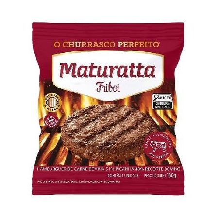 Hambúrguer de Picanha Bovina Maturatta 180g