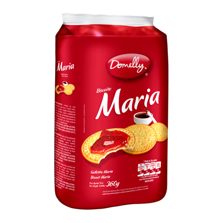 BISCOITO DOMELLY MARIA 360 G                      