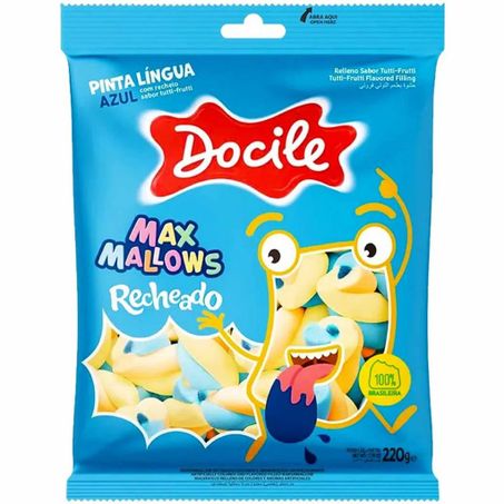 Bala maxmallows docile 220g pinta lingua