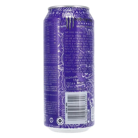 Energético Monster Ultra Violet Sem Açúcar 473Ml 360-20