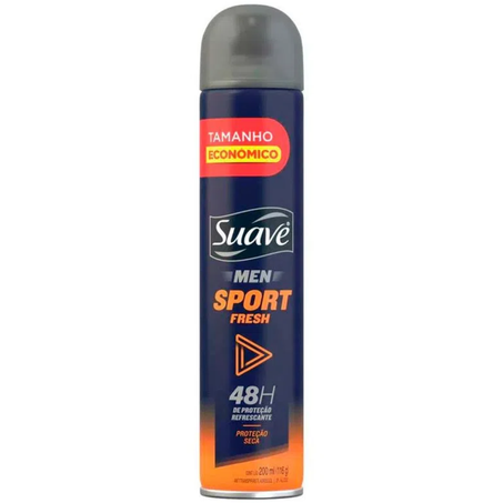 Desodorante aerosol suave 200ml sport fresh