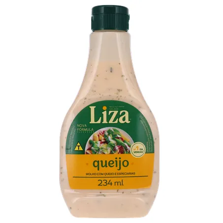 MOLHO P/SALADA LIZA QUEIJO 234ML