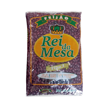 FEIJAO REI DA MESA 1KG VERMELHO