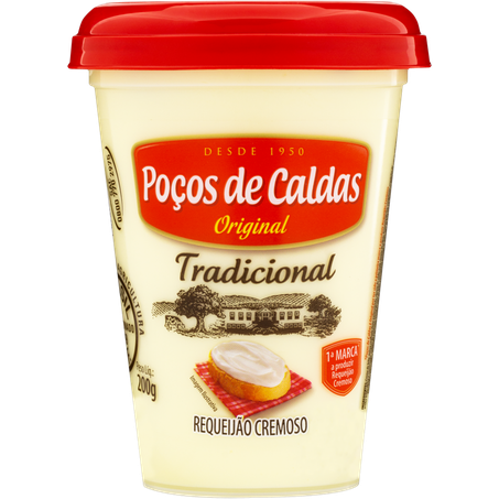 Requeijao pocos de caldas 200g tradicion