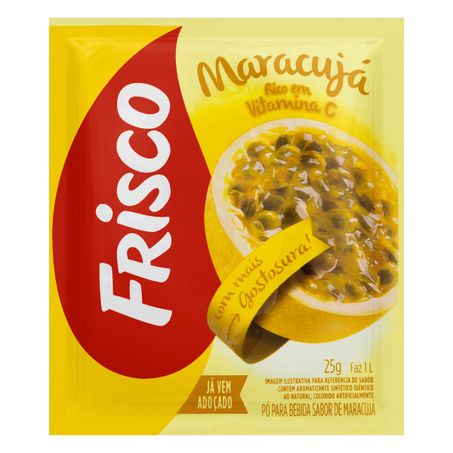 REFRESCO EM PÓ MARACUJÁ FRISCO