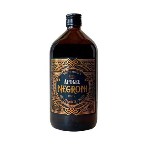 Coquetel Alcoólico Negroni Apogee Garrafa 1000ml