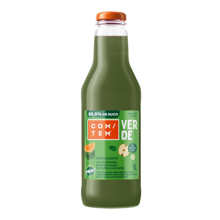 BEBIDA MISTA COM/TEM VERDE GARRAFA 1L