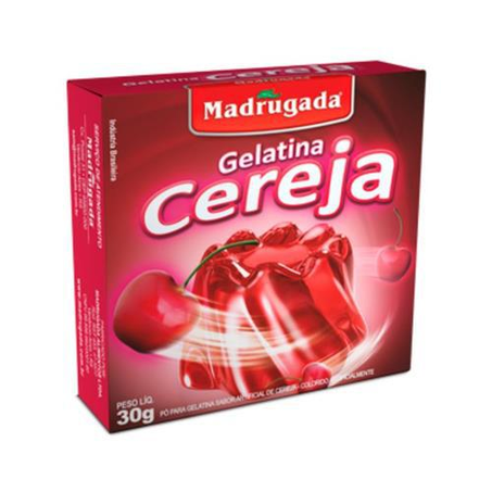 GELATINA MADRUGADA CEREJA 30G