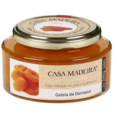 GELEIA DE DAMASCO TRADICIONAL CASA MADEIRA